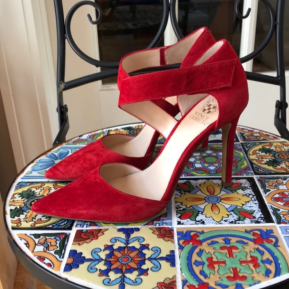 Vince Camuto Shoes | Imagine Vince Camuto Heels | Color: Red | Size: 6 | Strappy dress sandals 